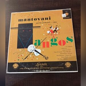 Mantovani Tangos Vintage Vinyl Record
